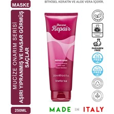 Inebrya Shecare Repair Yıpranmış Saçlar İçin Yoğun Onarıcı Saç Maskesi 250 ml
