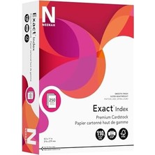 TeknoKapsül Tam%30 Geri Dönüştürülmüş Ekstra Ağır Siklet Kartı Stoku, 8 1/2 In. x 11 In., 110 Lbs, Beyaz, 250 Sayfalık Pk, 40411