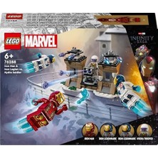 TeknoKapsül | Iron Man ve Iron Ordusu, Hydra Soldier’a Karşı 76288 – 6 Yaş ve Üzeri Süper Kahraman Sevenler Için Yaratıcı Oyuncak Yapım Seti (135 Parça)
