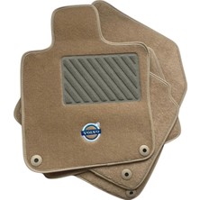 ExpressTr Oto Halı Paspas Seti VOLVO V40 Serisi Modelleri Uyumlu  Sport Kaymaz & Şık Tasarım