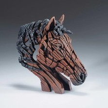 TeknoKapsül Edge Sculpture At Göğüs Minyatür Heykelcik, 13,91 Cm, Çok Renkli