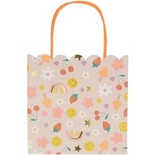 TeknoKapsül - Happy Face Party Bags - Mutlu Yüz Semboller Parti Çantaları (X8)