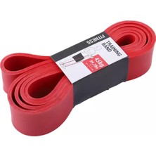 Domyos 45 kg Kırmızı Direnç Bandı Orta Dirençli Fonksiyon Tipi ile Kas Geliştirme İçin