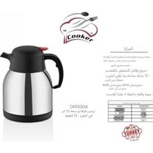 TeknoKapsül Cooker CKR2004 Paslanmaz Çelik Termos (1.5litre)