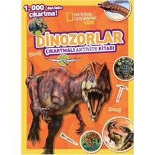 TeknoKapsül National Geographic Kids Dinozorlar Çıkartmalı Faaliyet Kitabı