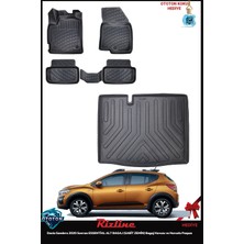 Rizline Dacia Sandero 2020 Sonrası Essential Alt Bagaj (Sabit Zemin) Bagaj Havuzu ve Havuzlu Paspas