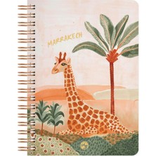 TeknoKapsül Marrakech Spiralli Defter Çizgili 17X24 cm