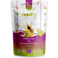 Foodry Dondurularak Kurutulmuş İncir – Freeze Dry İncir 17g | Katkısız Çıtır Meyve Atıştırmalığı