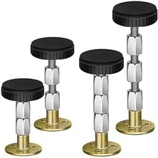 TeknoKapsül 4 Adet Yatak Başlık Sabitleme Beyaz Eşya Yükseltici Ses Titreşim Önleyici Eşya Sabitleme