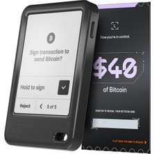 Ledger Nano Gen 5 Siyah Kripto Donanım Cüzdanı ve Recovery Key + 40$ Değerinde BTC Ödülü