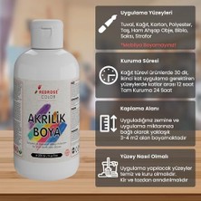 TeknoKapsül Koyu Yeşil Akrilik Boya 250 gr
