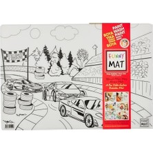 TeknoKapsül Akademi Çocuk Mat 2'li Set 1 (Köpekler, Yarış Arabaları)