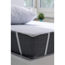 TeknoKapsül %100 Pamuk Su Sıvı Geçirmez Köşe Lastikli Alez Tek Çift Bebek Yatak Koruyucu Alez (90 x 190)