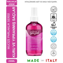 Inebrya Shecare Glazed Sıvı Saç Kremi 250 ml | Anında Etki Eden Durulanmayan Onarıcı Bakım