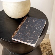 TeknoKapsül Frınge Studıo Püsküllü Imza Spiral Defter, 160 Çizgili Sayfa, 16 x 22 Cm, Yıldız Sanatı (896048)