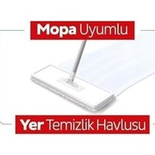 TeknoKapsül Çamaşır Suyu Katkılı Mopa Uyumlu Yer Temizlik Havlusu&mendili 6X50 (300 Yaprak)