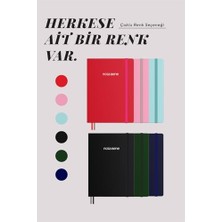 TeknoKapsül Nota Bene Premium Sert Kapak Defter, 14.8X21, Çizgili