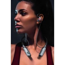 TeknoKapsül AZ-BN02 Boyun Askılı Bluetooth Kulaklık (400MAH, 60 Saat Bekleme) (AZ-BN02)