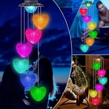 TeknoKapsül Güneş Enerjili Renk Geçişli Kristal Kalp AYDINLATMA/GT-SL40