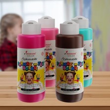 TeknoKapsül Tamamlayıcı Renkler Parmak Boyası 4'lü Set 4X120ML