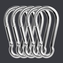 TeknoKapsül Karabina Metal Bağlantı Elemanı, 6X60 Mm, 5 Adet