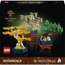 TeknoKapsül Mini Bonsai Ağaçları 10373 – Bitki Tutkunu Yetişkinler Için, Wisteria ve Siyah Çam Ağaçlarından Oluşan Dekoratif Bitki Modeli, Yaratıcı Hediye Fikri (709 Parça)