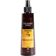 TeknoKapsül Herbal Bronzlaştırıcı Güneş Yağı, Spf 15+, 200ML