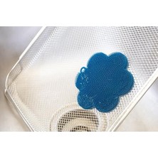 TeknoKapsül Fox Run Silikon Bulaşık Fırçalama Fırçası, Lacivert