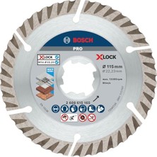 TeknoKapsül Professional X-Lock - Standard Seri Genel Yapı Malzemeleri Için Kesme Diski 115 mm