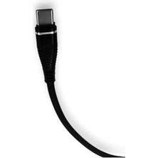 TeknoKapsül Type-C To Type-C Kablo 30 cm – 60W Hızlı Şarj ve 5gbps Veri Aktarımı | Dayanıklı Örgü Kaplama, Telefon, Tablet ve Laptop Uyumlu