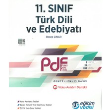TeknoKapsül Eğitim Vadisi 11. Sınıf Türk Dili ve Edebiyatı Güncel Pdf Planlı Ders Föyü