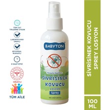 Babyton Sivrisinek Kovucu Losyon Sprey 100 ml