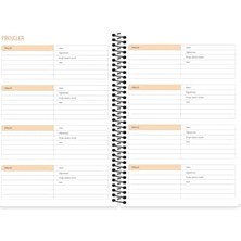 TeknoKapsül A5 Spiralli Akademik Ajanda - Parlamak Için Doğmuşum