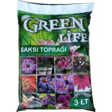 Green Life Bitki Toprağı, Fideleme ve Çiçek Toprağı Torf 3 lt