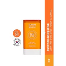 TeknoKapsül Deoproce Sun Stick Güneş Kremi Ultra Hafif Doku SPF50 Pa Yüksek Uv Koruma 19 gr