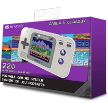TeknoKapsül My Arcade Gamer V Retro Konsol 220 Oyun Gri-Mor