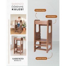 Montessori Öğrenme Kulesi (Ahşap Mdf Öğrenme Kulesi)