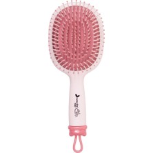 TeknoKapsül Pro Ayıcık Figürlü Çocuk Saç Fırçası Pembe - 48