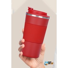 Leylart Çift Katmanlı Paslanmaz Çelik Sızdırmaz Termos Bardak 500 ml Kupa Araç Kahve Çay Termos -549