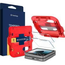 TeknoKapsül Galaxy Z Flip 6 Cam Ekran Koruyucu Kolay Kurulum Fit (2 Adet) - AGL07973