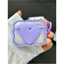 TeknoKapsül ile Uyumlu Tasarımlı Kalın Silikon Koruyucu Kılıf - Lila