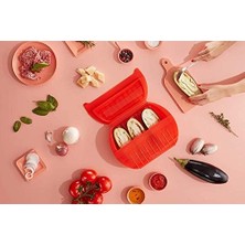 TeknoKapsül Kırmızı Tahliye Tepsili Buhar Kalıbı