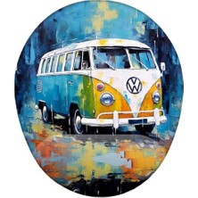 TeknoKapsül Retro Minibüs Mouse Pad