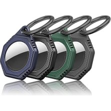 TeknoKapsül Için Karabinalı Silikon Anahtarlık Cihaza Tam Oturan Mükemmel Kalıp ve Yüksek Kalite Materyal (Lacivert)