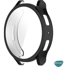 TeknoKapsül Galaxy 6 40MM Için Kılıf Ekranı Tam Kaplayan 360 Full Round Soft Silicone Siyah [galaxy 6 40MM ile Uyumlu Kılıf - Siyah]