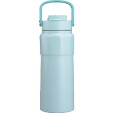 TeknoKapsül Çelik Içli Termos 750 ml Mavi SKM001