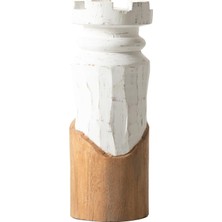 TeknoKapsül Pantheon Beyaz 11X10X29 cm