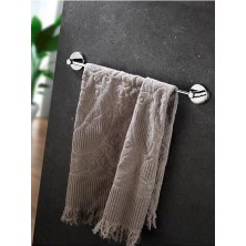 TeknoKapsül Banyo Lavabo Mutfak Havlu Askılığı Krom Uzun Boy S-101