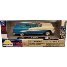 TeknoKapsül Newray 1:43 Diecast Metal Araba 1955 Oldsmobile SUPER88
