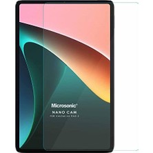 TeknoKapsül Mi Pad 5 Glass Cam Ekran Koruyucu [mi Pad 5 ile Uyumlu Ekran Koruyucu - Şeffaf]